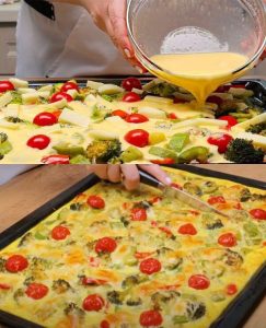 Deliciously with Vegetable Casserole