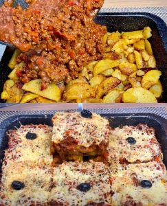 Easy Potato and Ground Meat Dinner Recipe