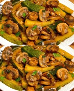 Discover a Mouthwatering Zucchini with Mushrooms Recipe