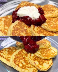 Delicious Apple Pancakes with Yogurt: A Healthy Breakfast Recipe