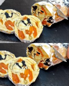 DESSERT FOR STRONG BONES: A healthy roll without sugar, flour and oil