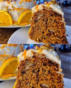 Making Vegan Carrot and Oats Cake Without Sugar