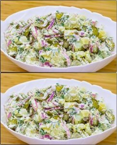 Tastiest German Salad