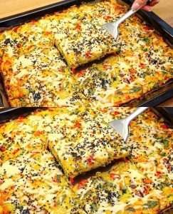 Low-Calorie Vegetable Pizza Recipe