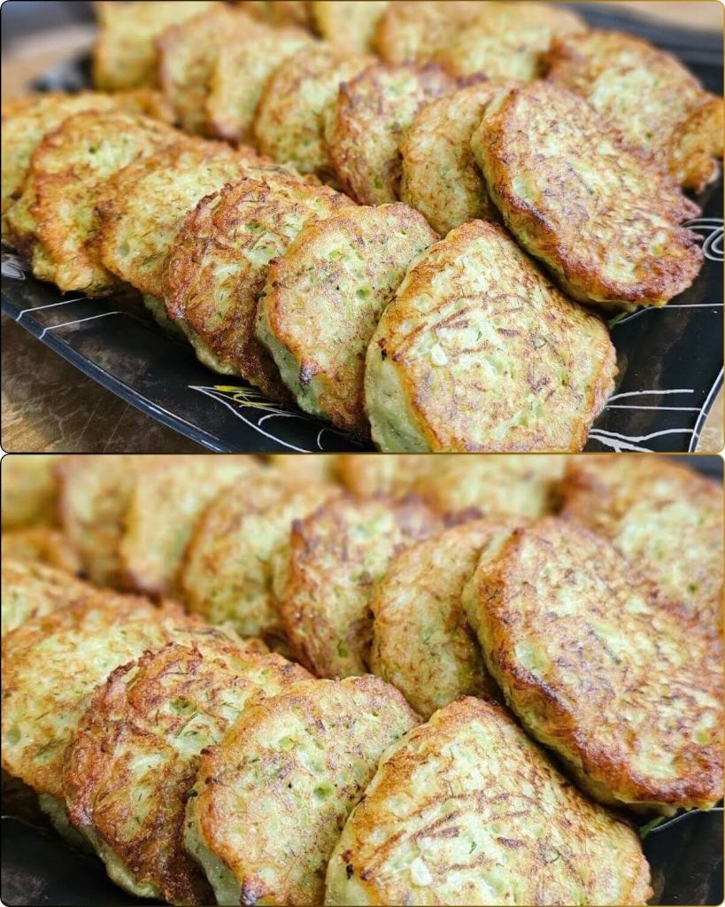 Fluffy Zucchini Pancakes