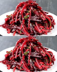 A Simple Beet and Carrot Salad