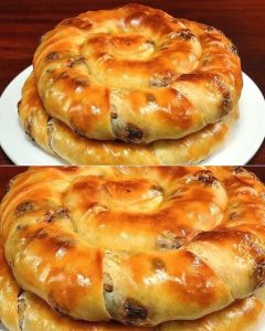 Beef Stuffed Dough Rolls