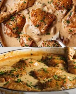 Chicken Fricassee: A Quick French Delight – Made By Emily