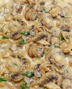 Creamy Mushroom Sauce Recipe