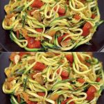 Simple Zucchini Noodles with Vegetables