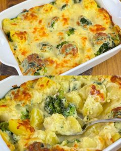 Potato Broccoli Casserole