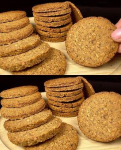 Almond Oatmeal Cookies Recipe