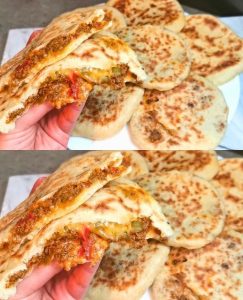 Easy Minced Stuffed Bread