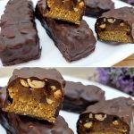 homemade Snickers bars