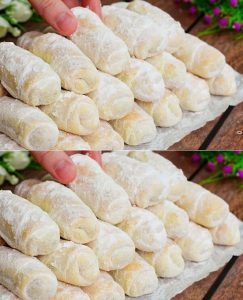 Nut Rolls in 10 Minutes