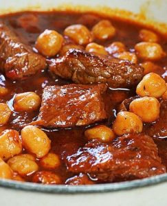 Turkish Style Chickpeas
