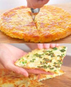 Crispy Potato Pancake! Breakfast in 15 Minutes! Very Tasty, Easy, and Quick Recipe