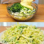 Fit Cabbage Salad with Eggs and Cucumber