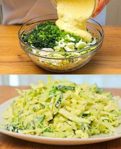 Fit Cabbage Salad with Eggs and Cucumber