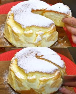Delicious Fluffy Yogurt Cake