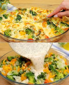 Delicious Vegetable Casserole