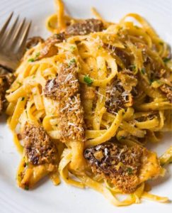 Mushrooms and Parmesan recipe