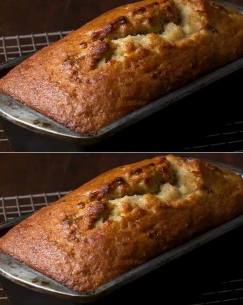 Easiest 3-Ingredient Banana Bread