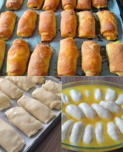 Easy Homemade Dough with Spinach and Onion Filling