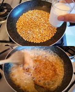 Caramel popcorn