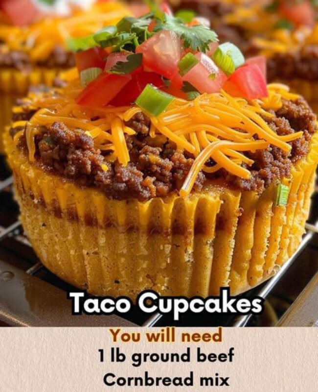 Taco Cupcakes