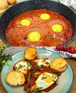 delicious baked eggs recipe
