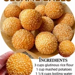 Crispy Golden Sesame Balls Recipe