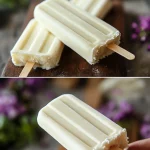 Creamy Homemade Vanilla Ice Cream Bars Recipe