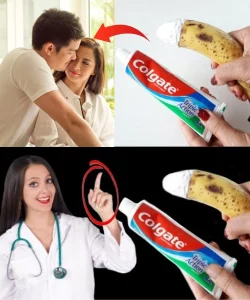 30-minute banana and toothpaste method for topical applications
