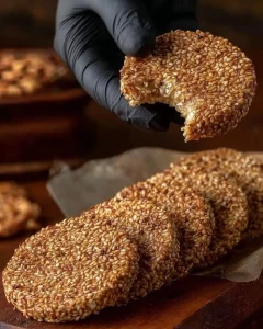 A slice of moist banana cake topped with cream and banana slices.