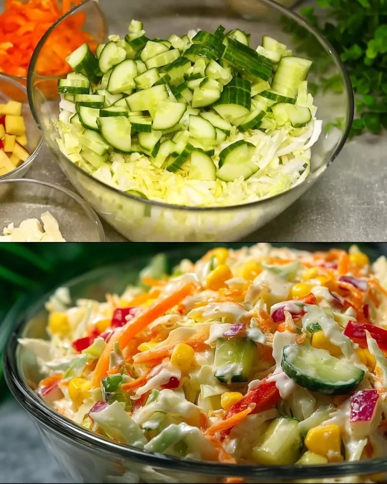 Crisp cabbage and sweet apple salad served in a bowl, showcasing vibrant colors.