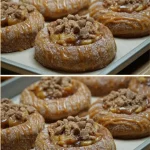 Cinnamon cookies with apple filling, fresh and delicious dessert idea.