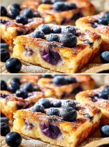 Delicious Greek Yogurt Bake fresh out of the oven topped with fruits