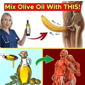 A bottle of olive oil symbolizing its health benefits for men, especially for erections.