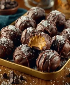 Delicious no-bake peanut butter balls made with simple ingredients