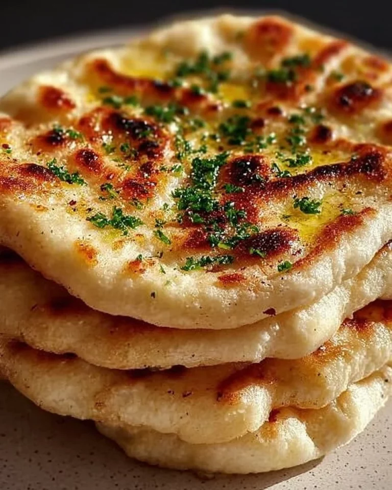 No-Oven Turkish Bread Bazlama recipe with crispy edges and soft center