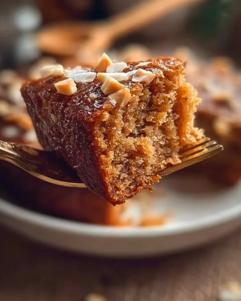 No sugar, no all-purpose flour, no eggs dates cake sliced on a plate.