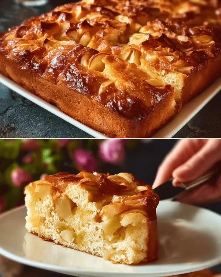 Delicious homemade Apple Dessert Cake with fresh apples and spices.