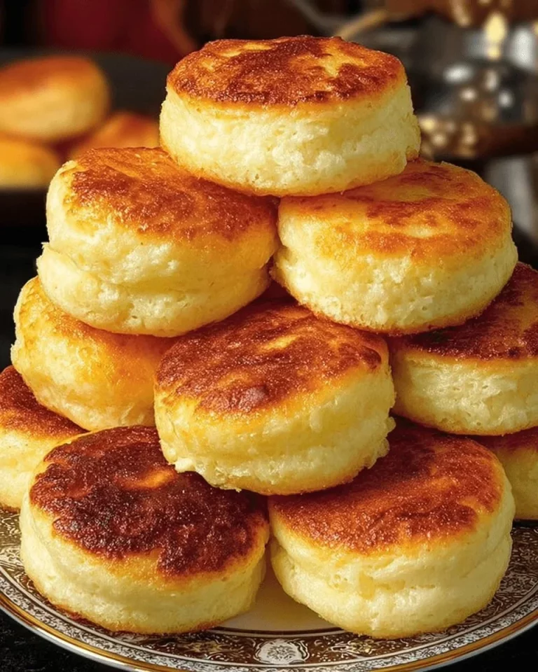 Fluffy apple pancakes topped with a colorful fruit filling