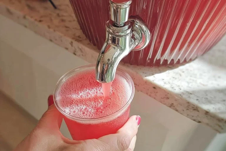 Delicious Cranberry Orange Punch served in a glass with citrus garnishes