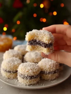 Delicious homemade Domino Cookies on a plate