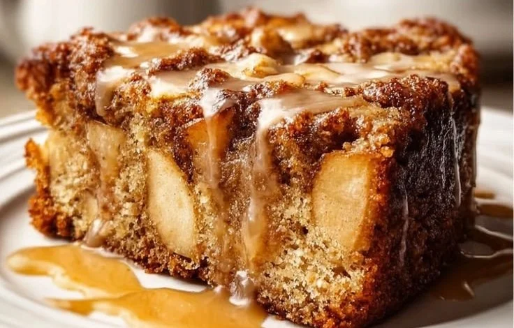 Delicious easy apple cake recipe with fresh apples and spices.