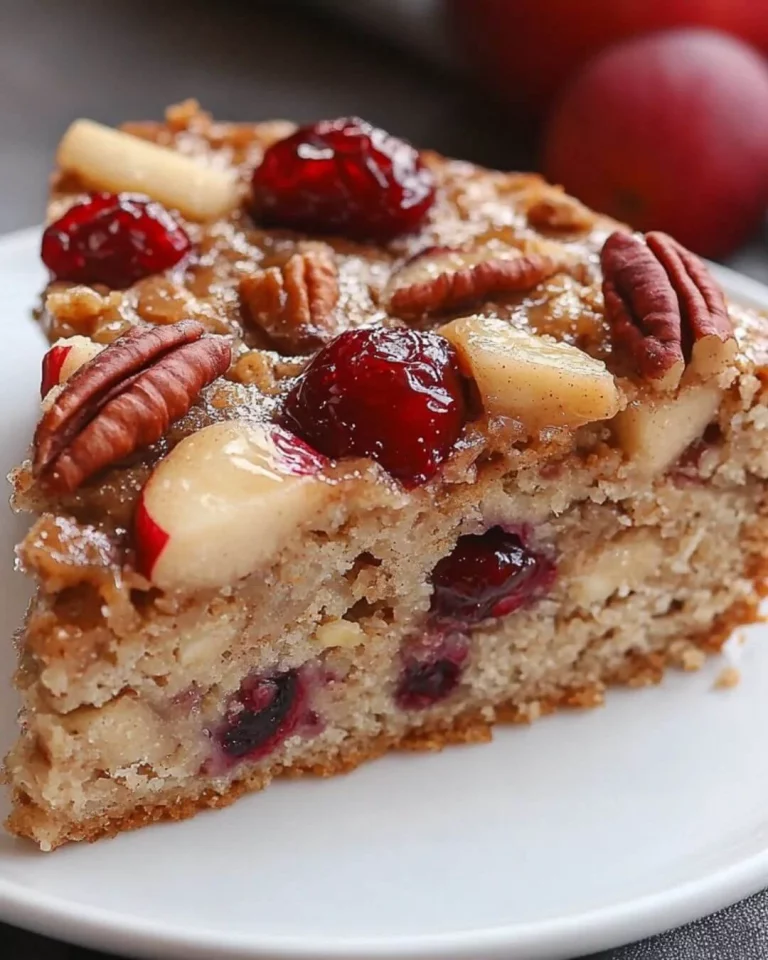 Delicious protein breakfast cake for a healthy morning meal