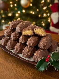 Plate of quick and festive Christmas cookies ready for the holidays