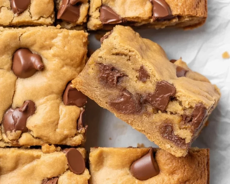 Small batch gluten-free brown butter blondies served on a plate.